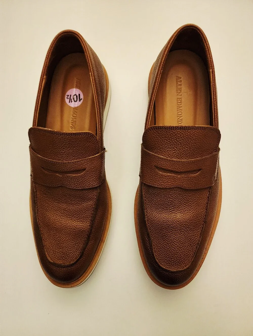 Allen Edmonds premium pebbled